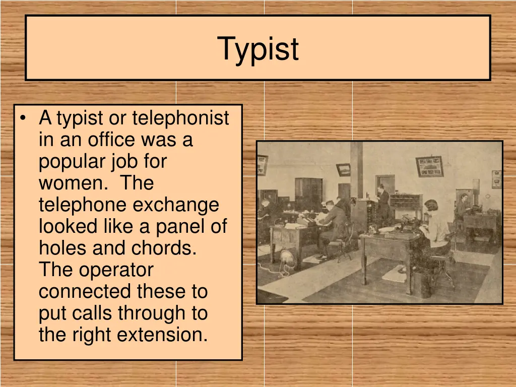 typist