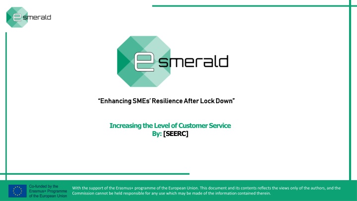 enhancing smes resilience after lock down