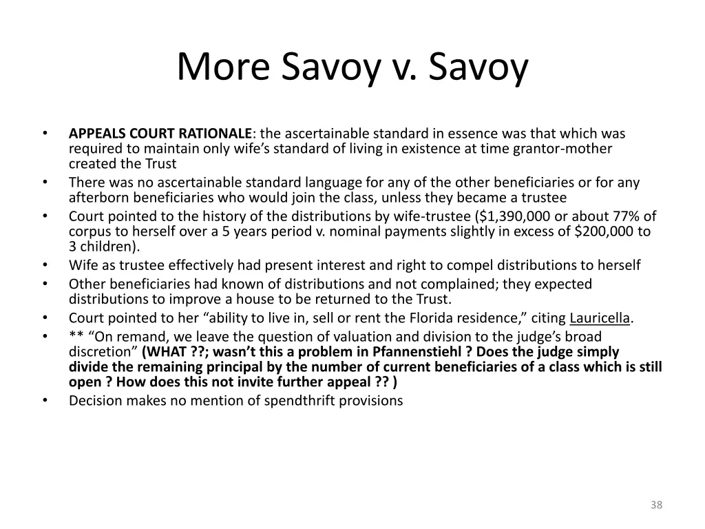 more savoy v savoy