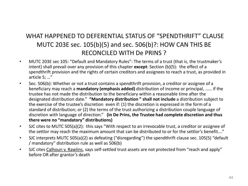 what happened to deferential status