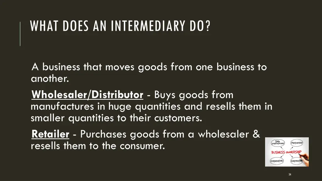 what does an intermediary do