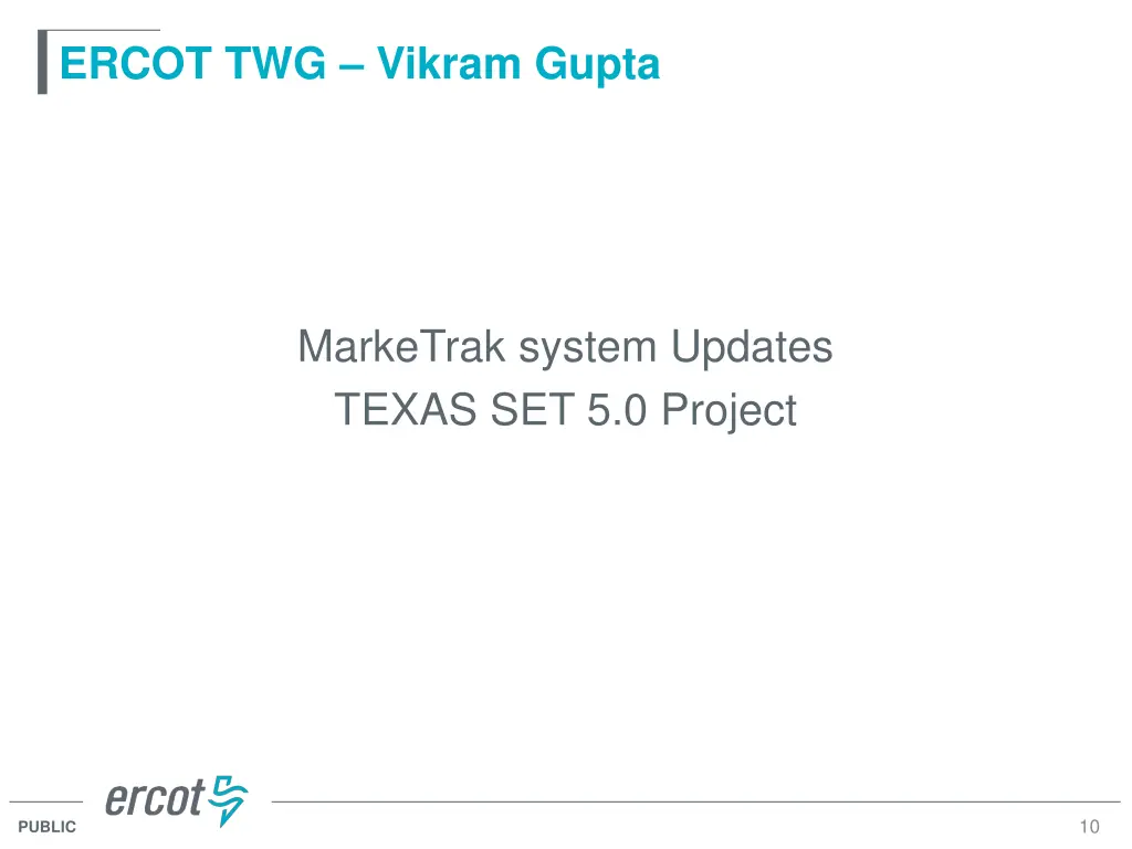 ercot twg vikram gupta