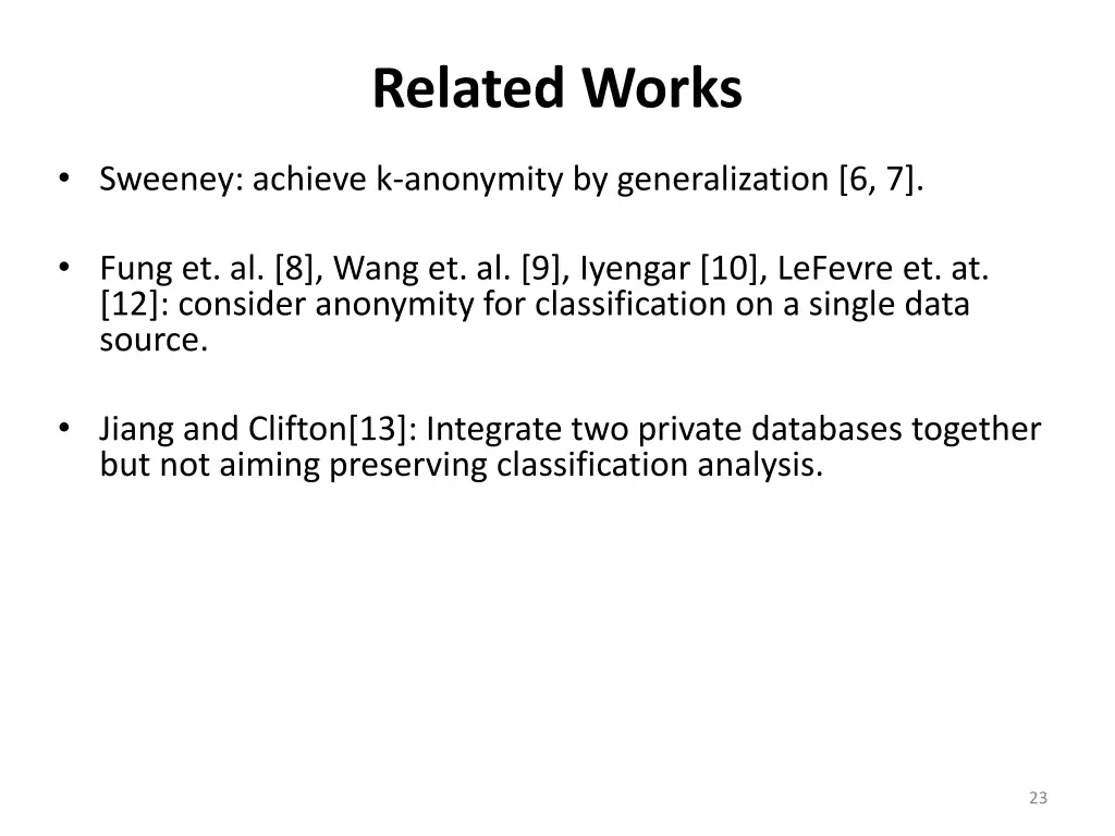 related works