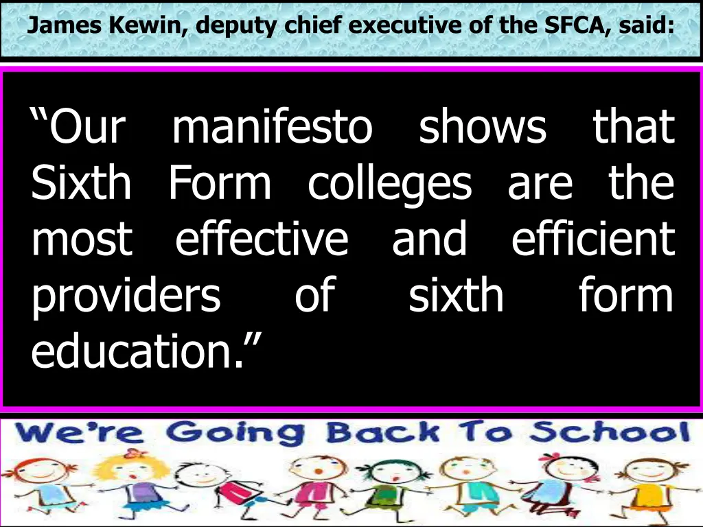 james kewin deputy chief executive of the sfca
