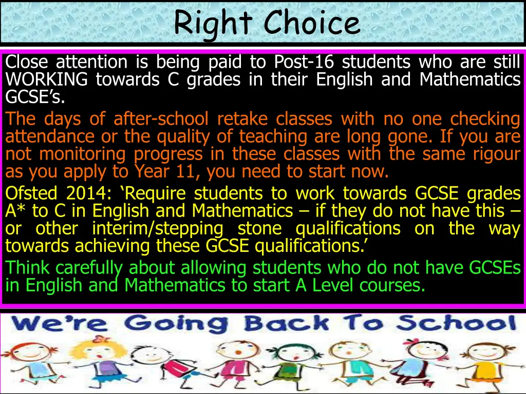 right choice 1