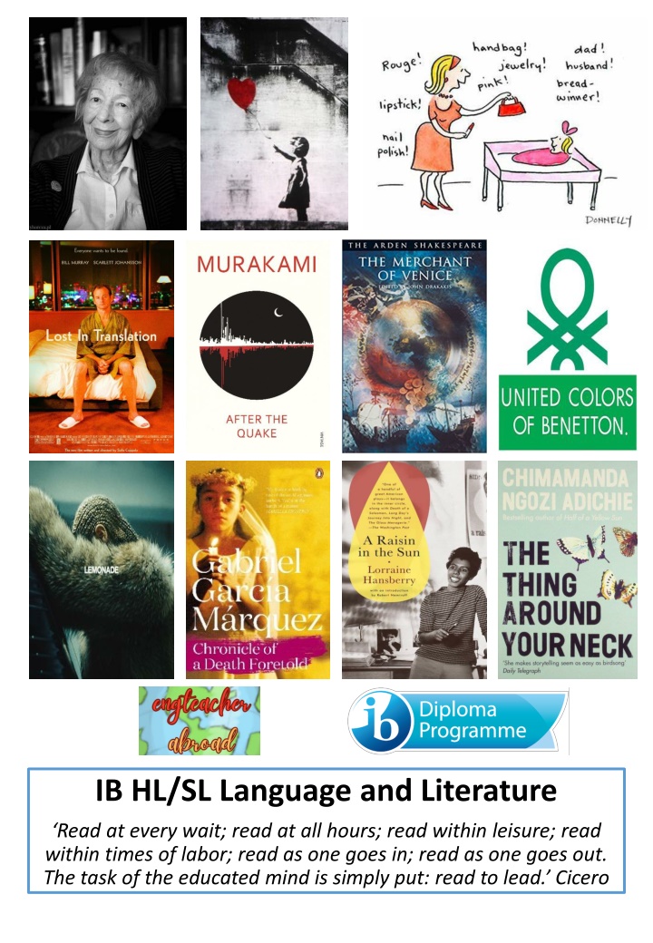 ib hl sl language and literature