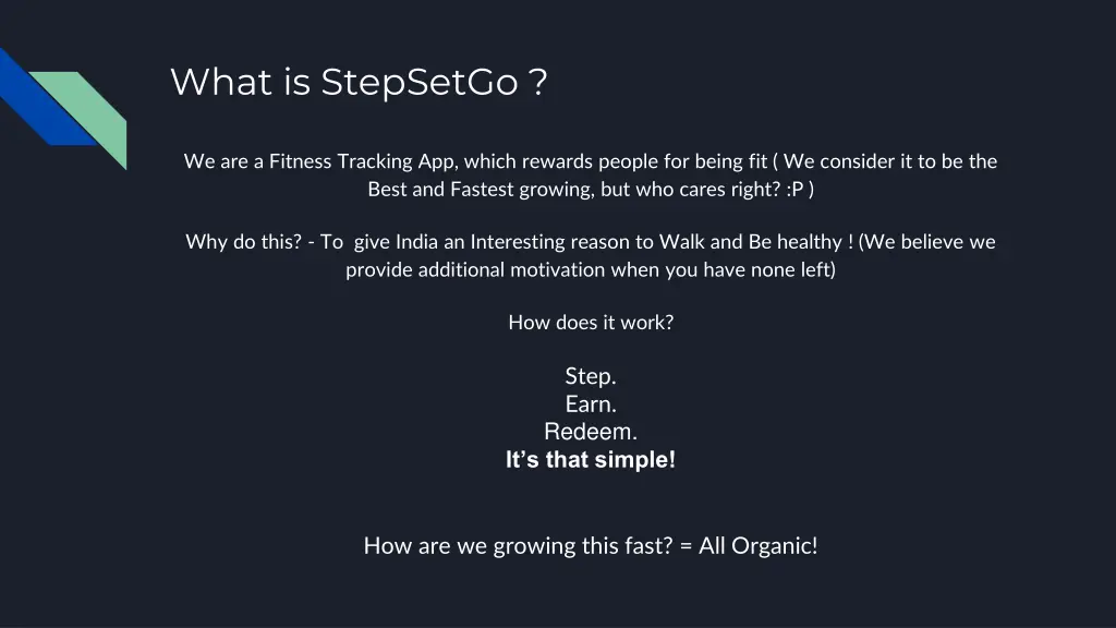 what is stepsetgo