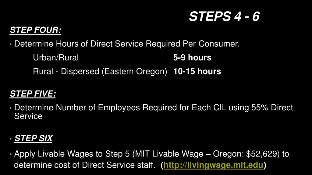 steps 4 6