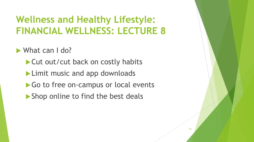 wellness and healthy lifestyle financial wellness 12