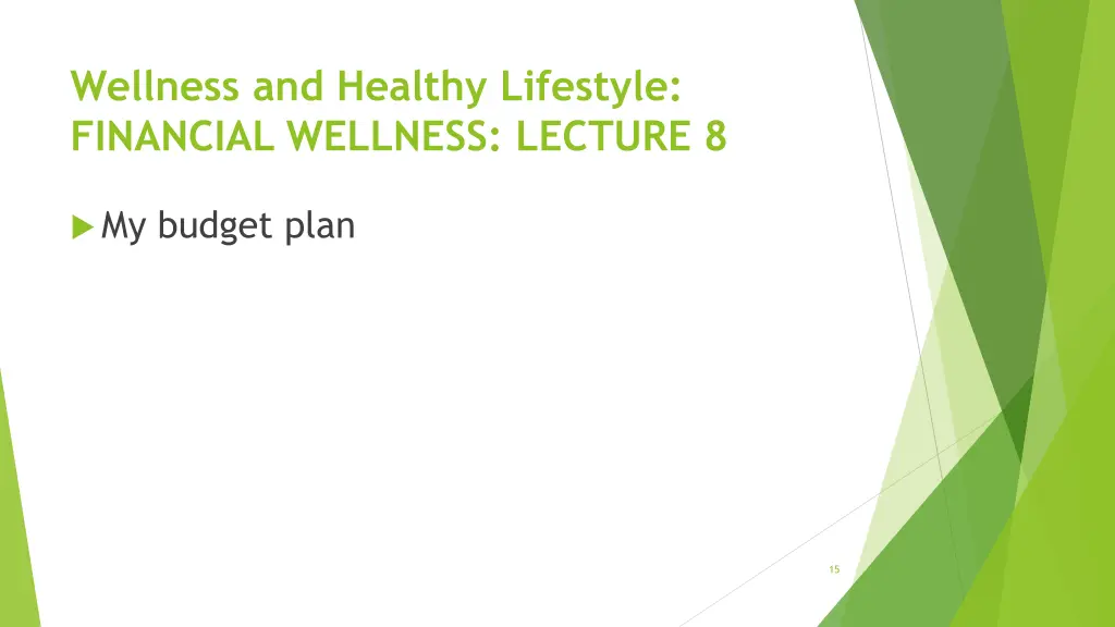 wellness and healthy lifestyle financial wellness 13