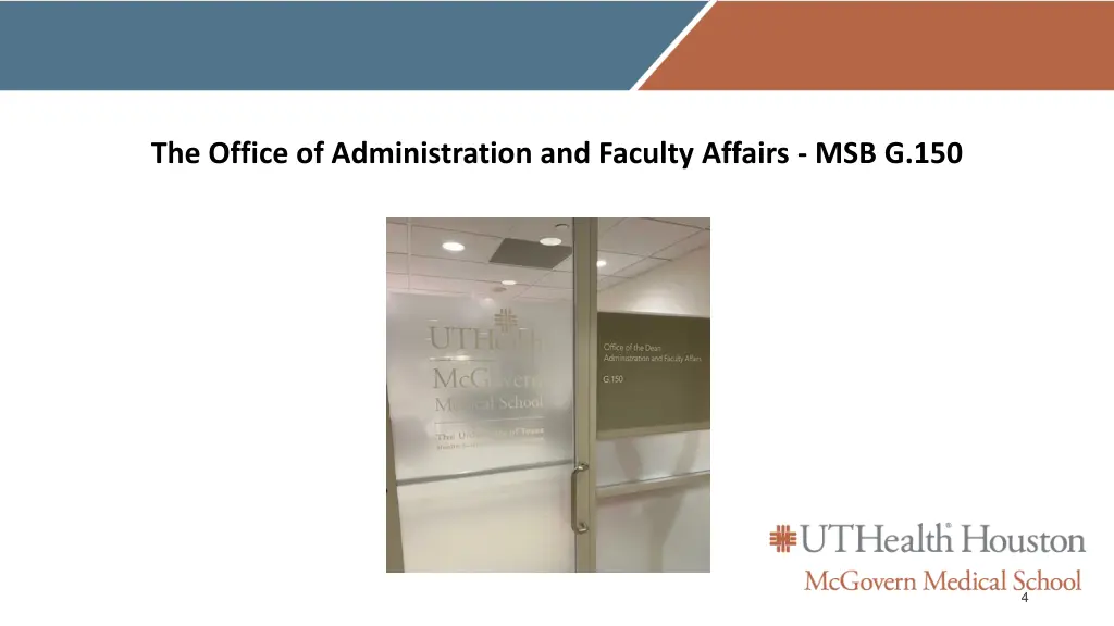 the office of administration and faculty affairs