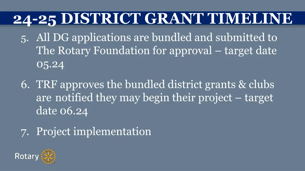 24 25 district grant timeline 1