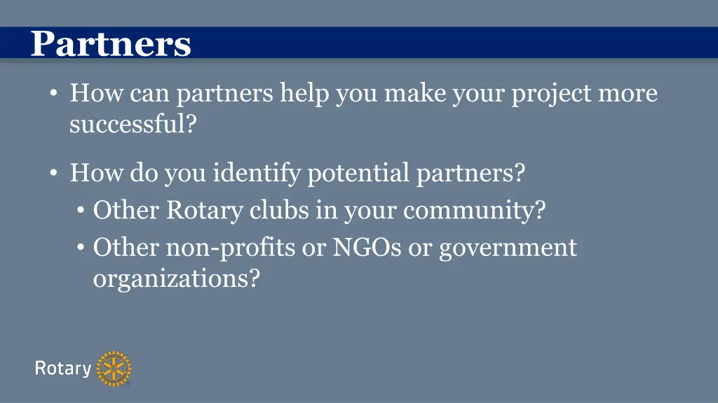 partners