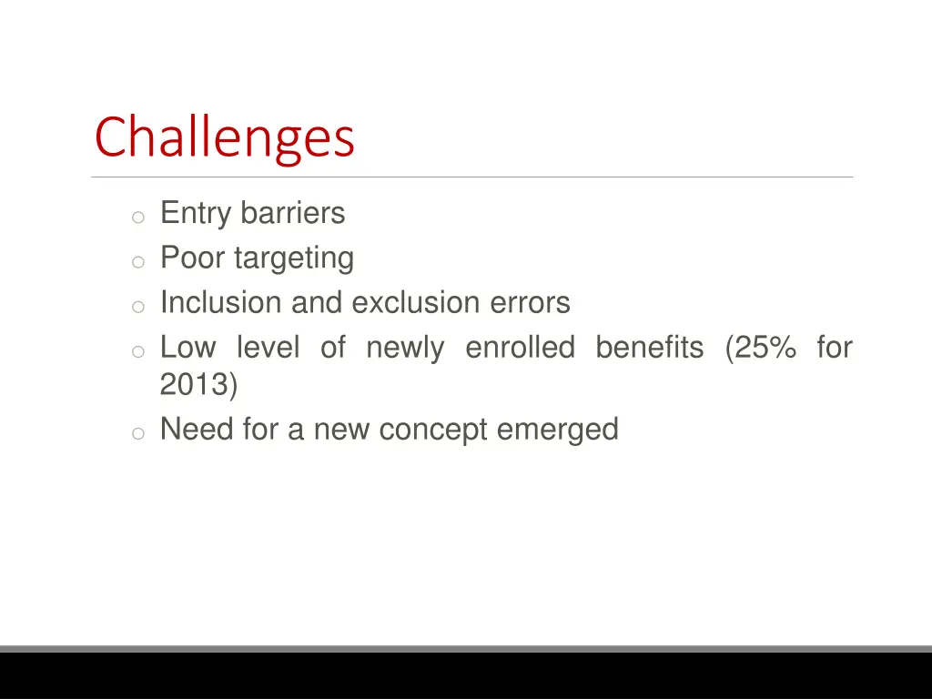 challenges