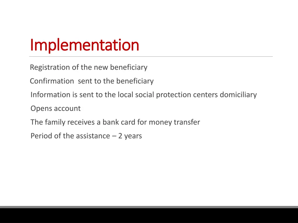 implementation implementation