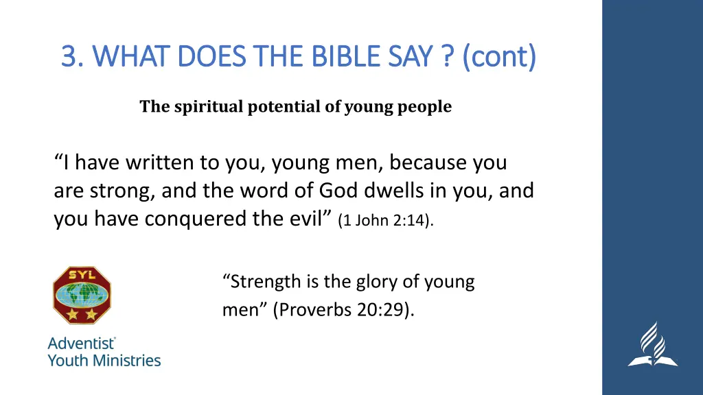 3 what does the bible say 3 what does the bible 2
