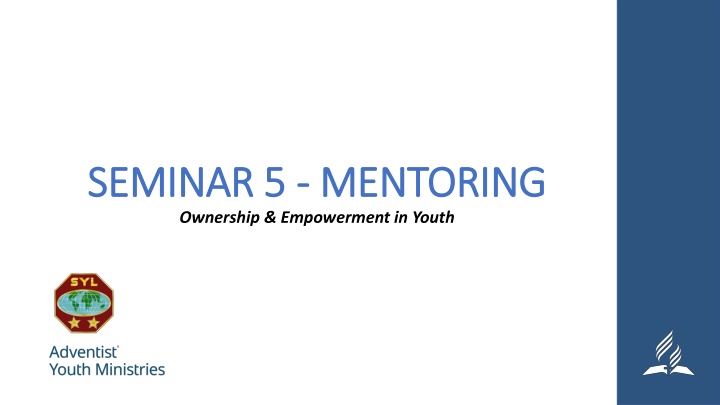 seminar 5 seminar 5 mentoring ownership