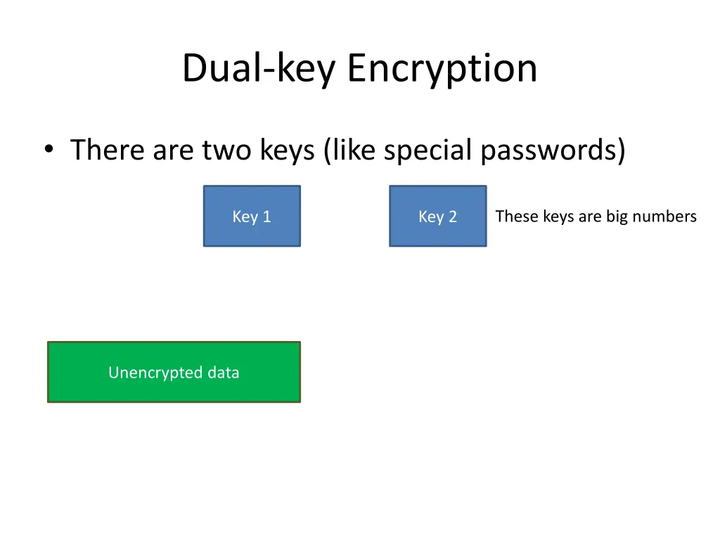 dual key encryption 1