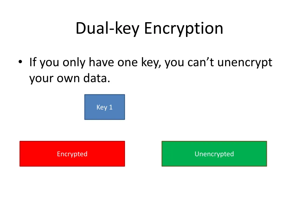 dual key encryption 7