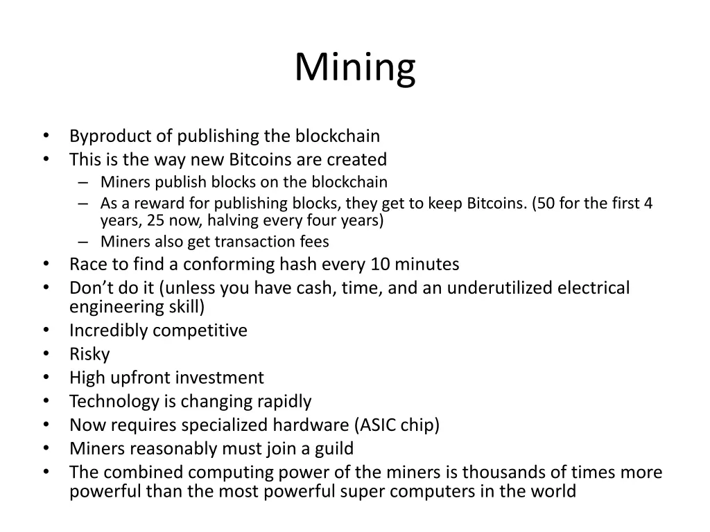 mining