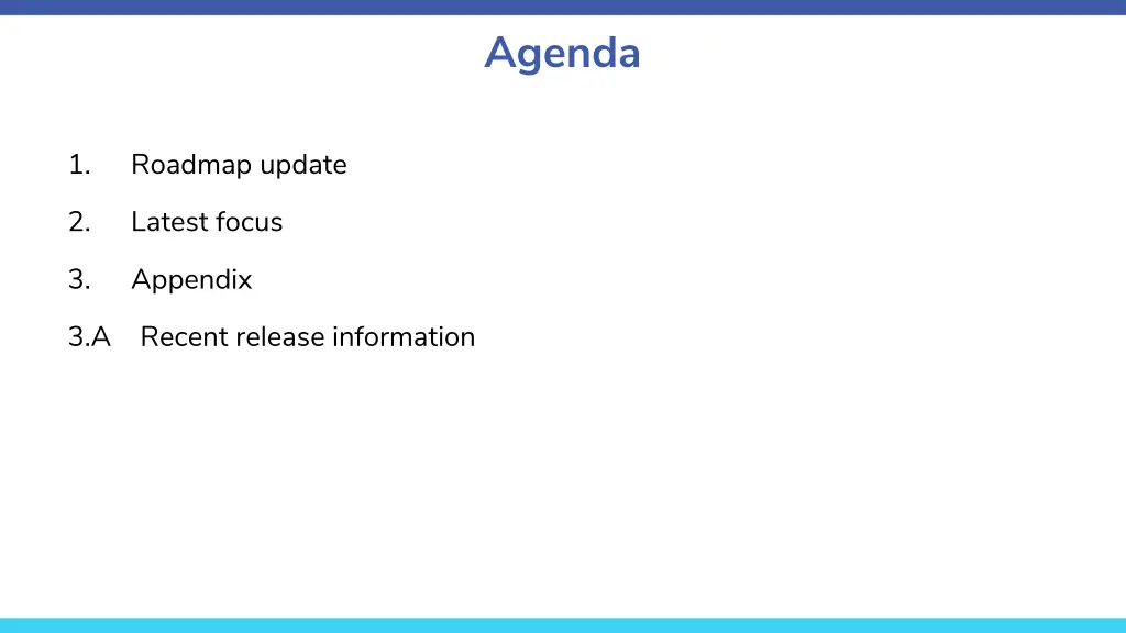 agenda