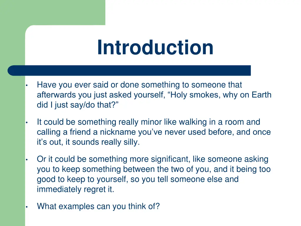 introduction
