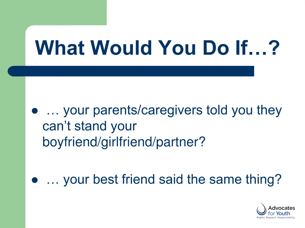 what would you do if