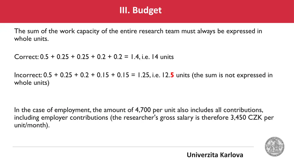 iii budget 5
