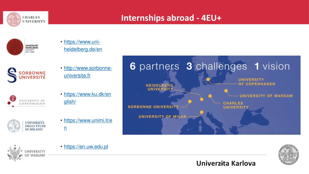 internships abroad 4eu