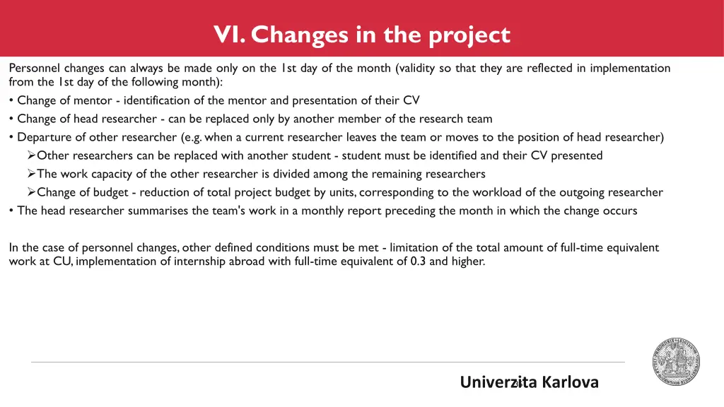 vi changes in the project 3