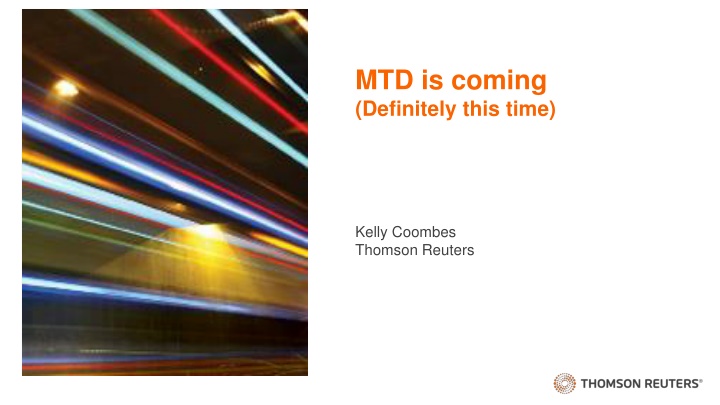 mtd is coming definitely this time