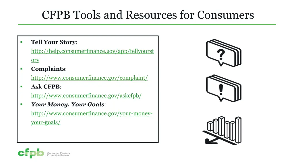 cfpb tools and resources for consumers