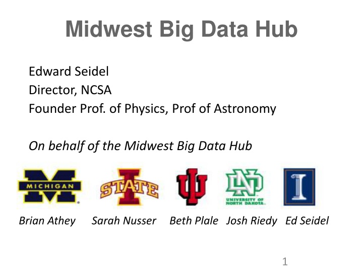 midwest big data hub