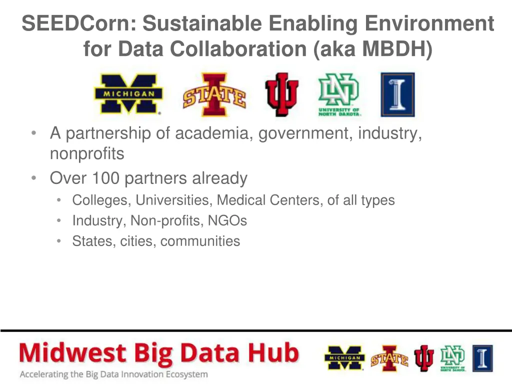 seedcorn sustainable enabling environment