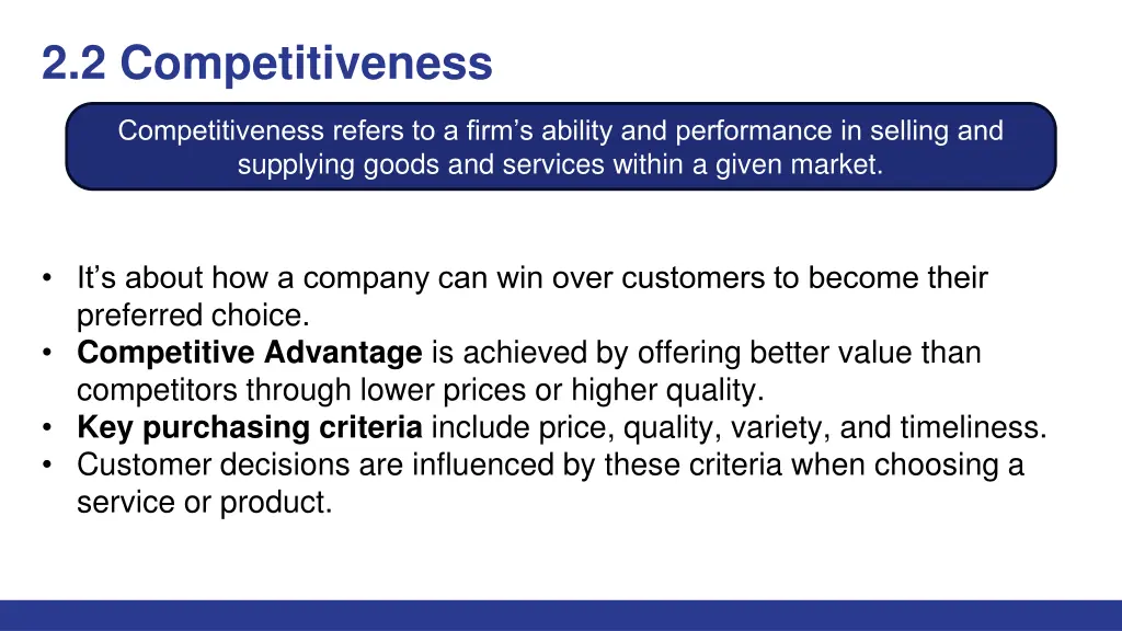 2 2 competitiveness
