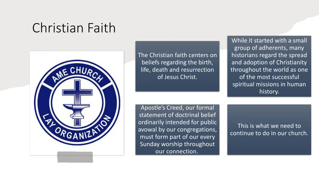 christian faith