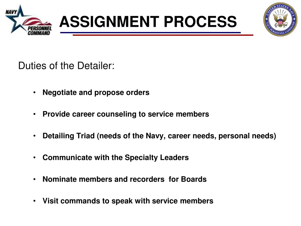 assignment process 1