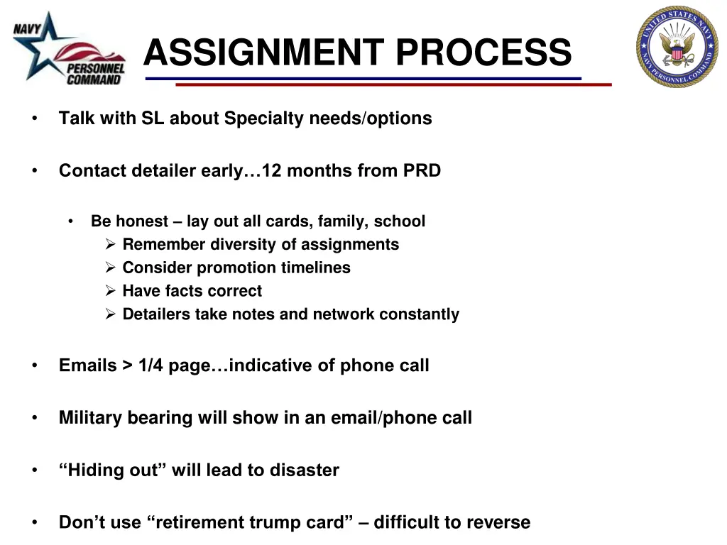 assignment process 2