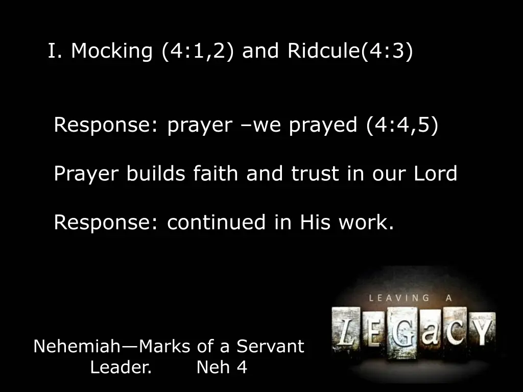 i mocking 4 1 2 and ridcule 4 3