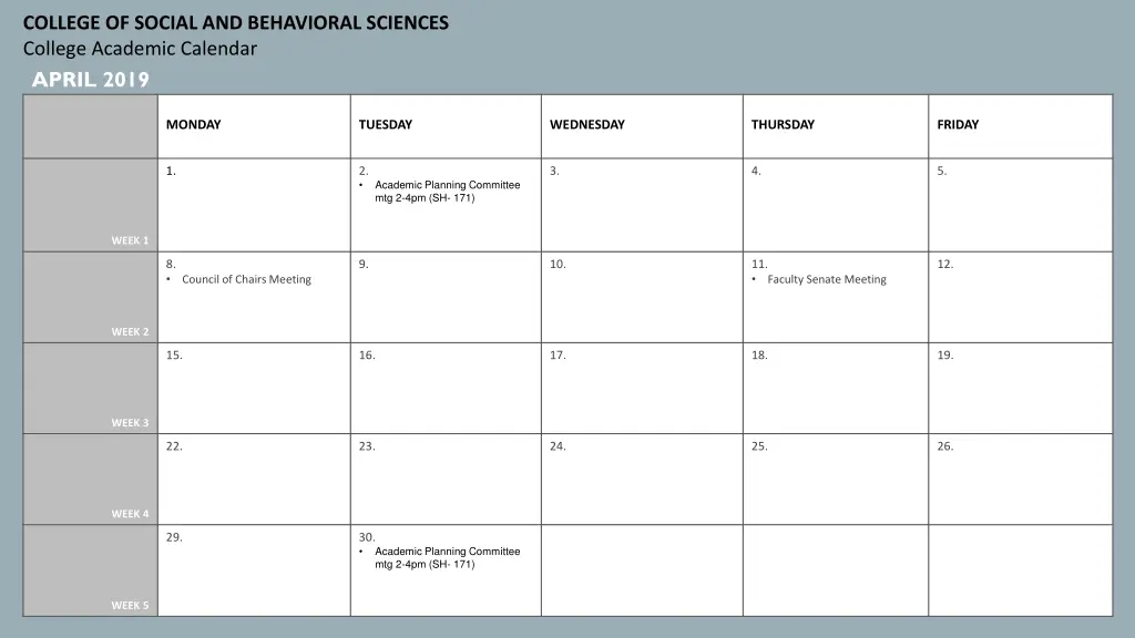 college of social and behavioral sciences college 8