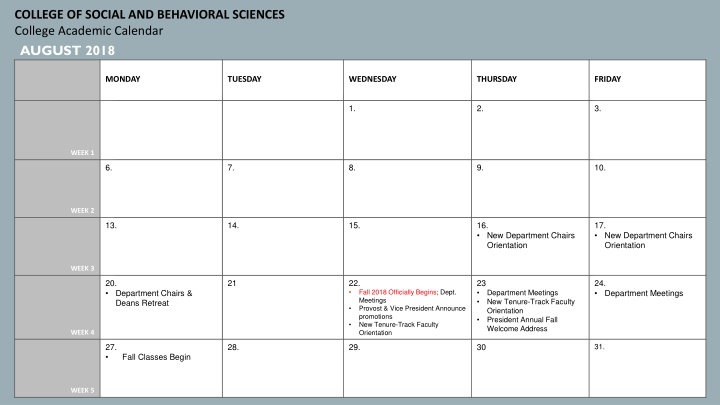 college of social and behavioral sciences college