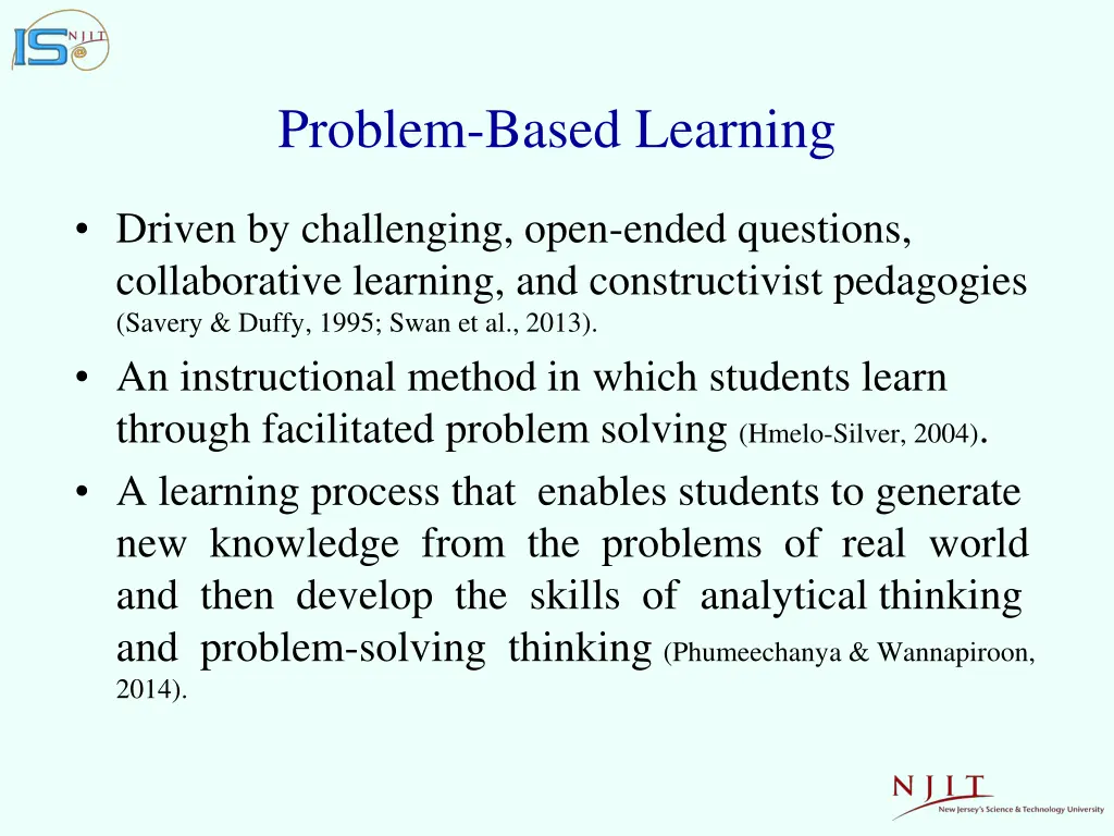 problem based learning