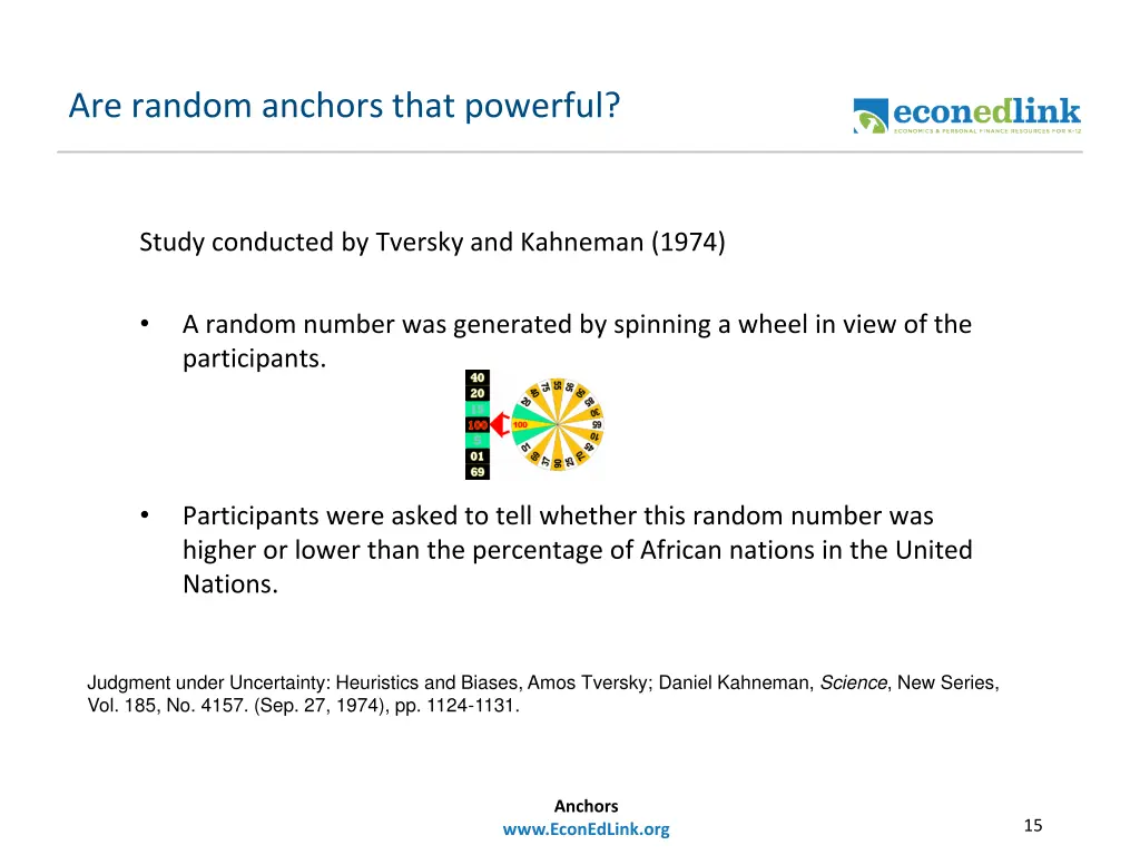 are random anchors that powerful