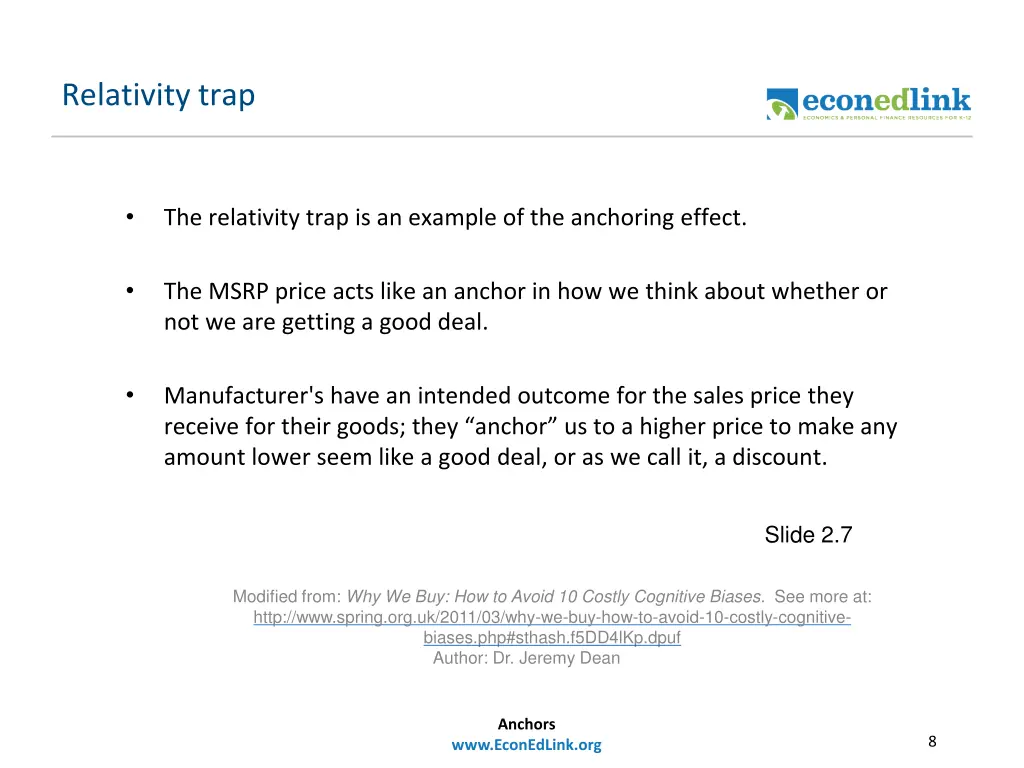 relativity trap 1