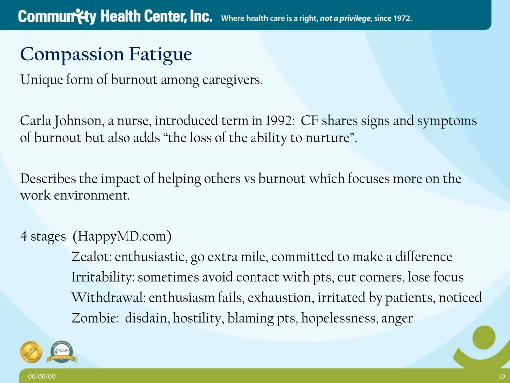 compassion fatigue