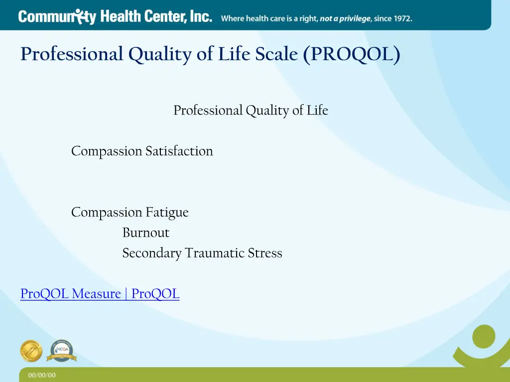 professional quality of life scale proqol