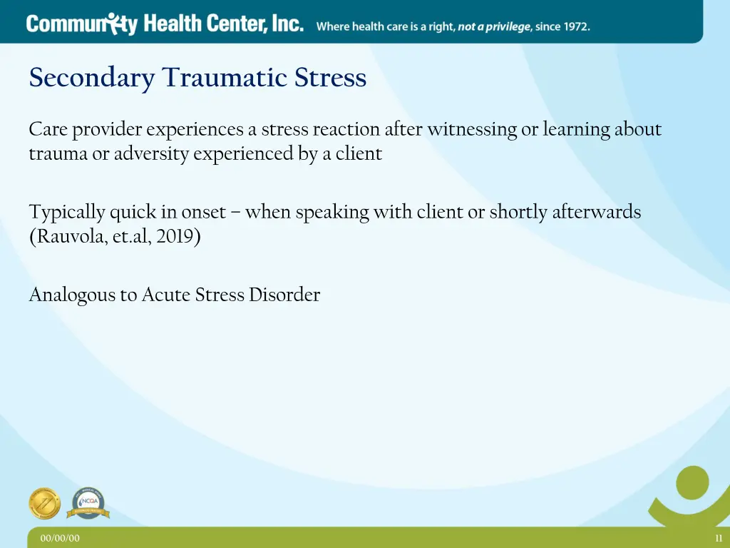 secondary traumatic stress
