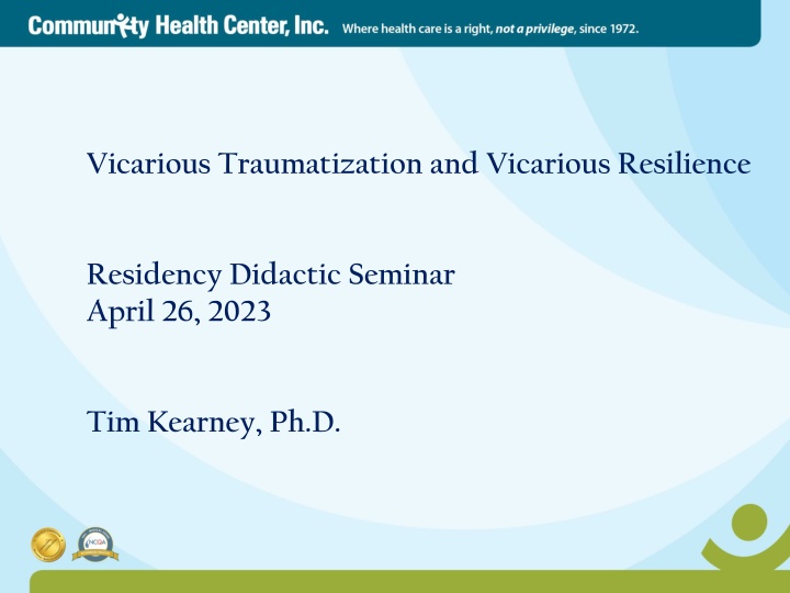 vicarious traumatization and vicarious resilience