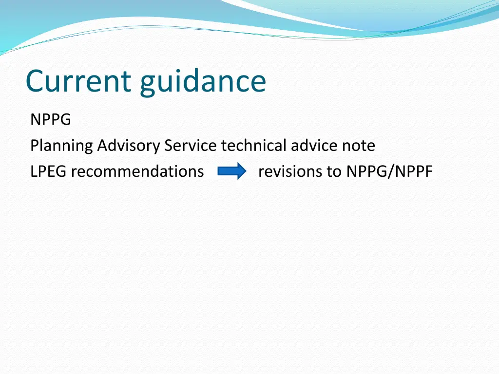 current guidance