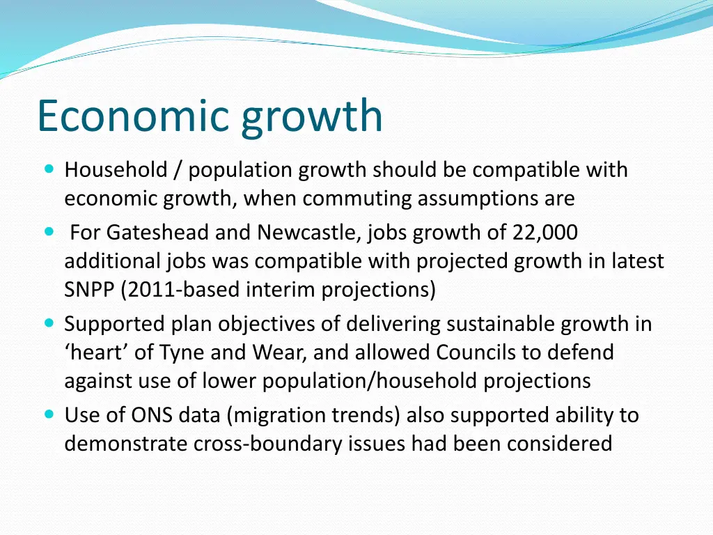 economic growth